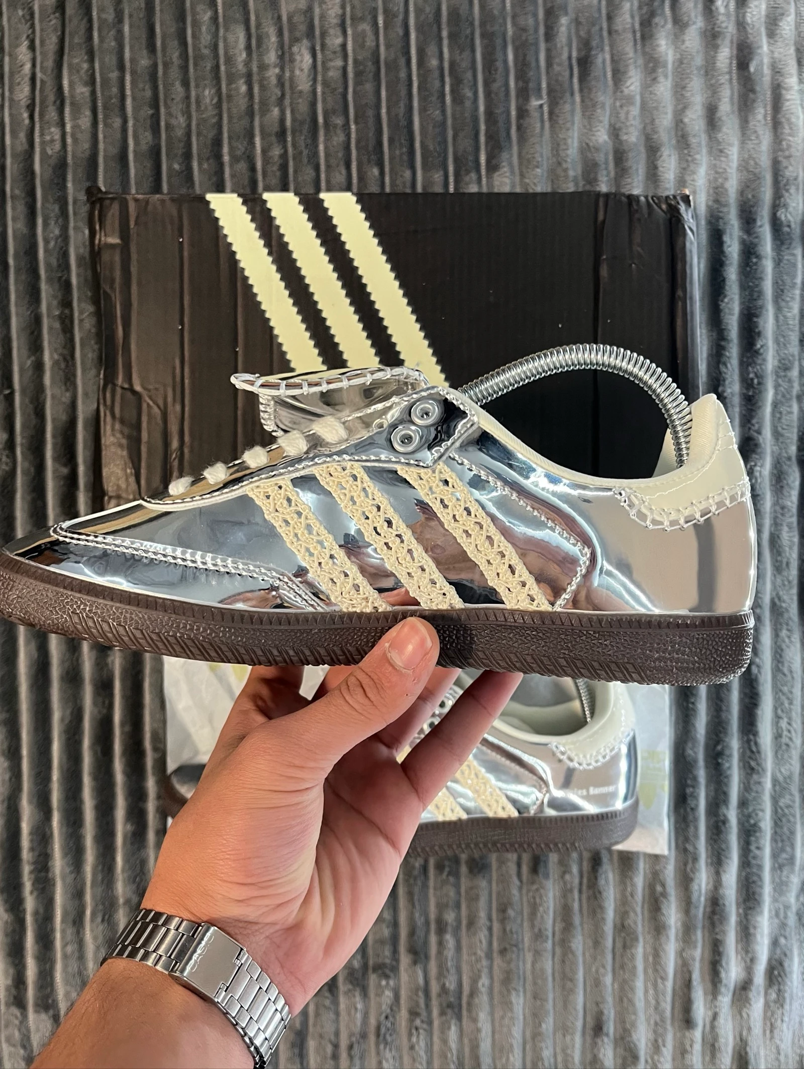Tênis Adidas Samba x Wales Bonner – photo 5
